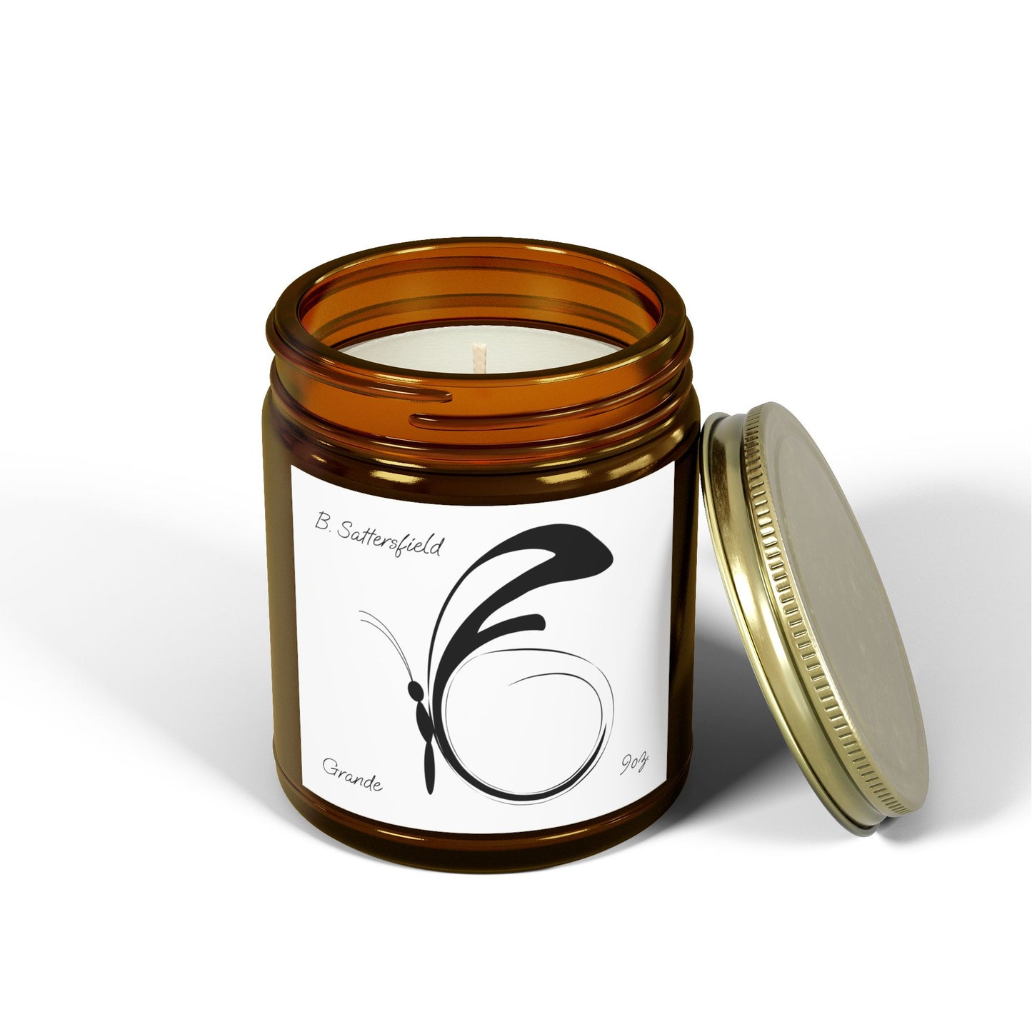 Ala Elegant Scented Candles - Coconut Apricot Wax (4oz, 9oz) - Perfect for Relaxation & Gift Giving