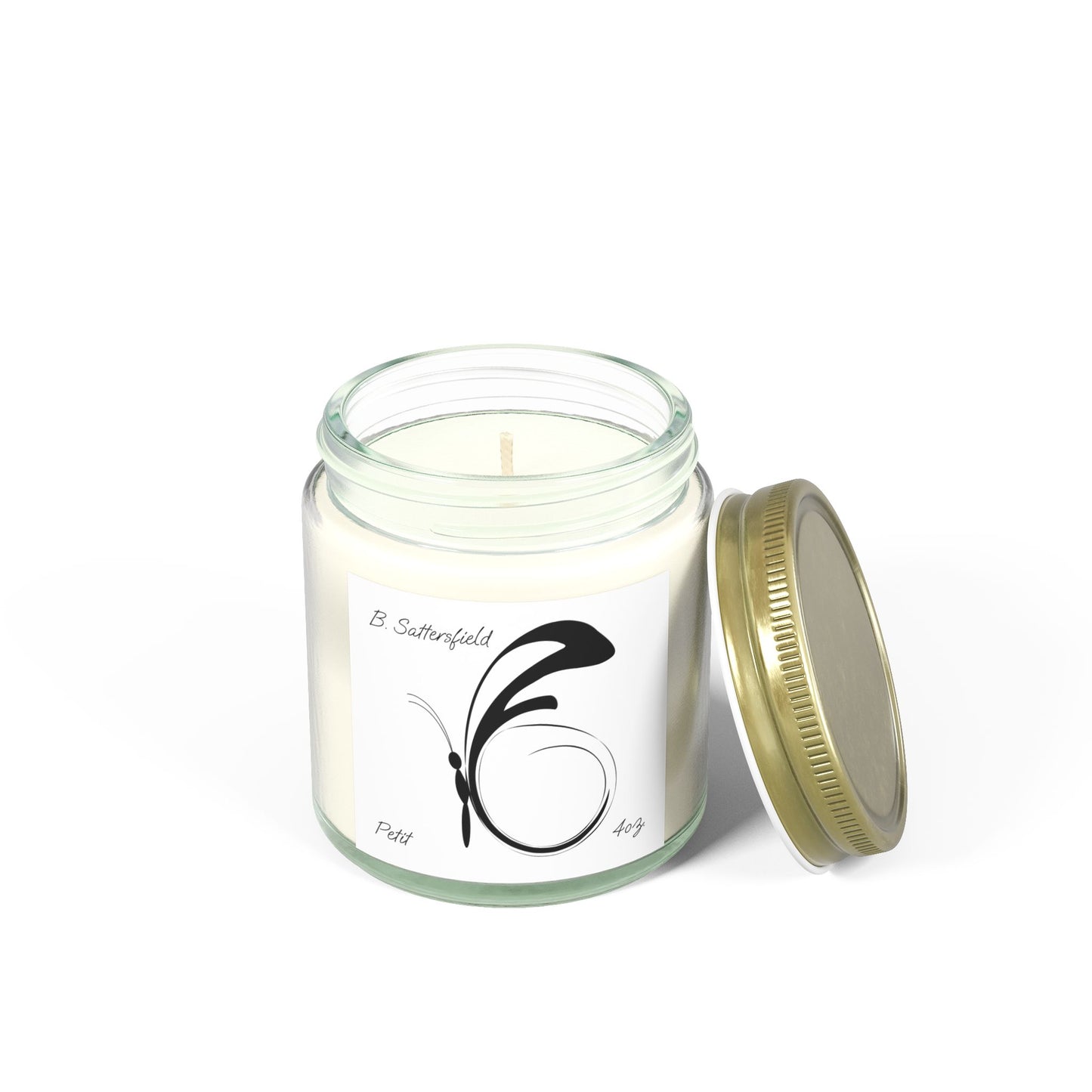 Ala Elegant Scented Candles - Coconut Apricot Wax (4oz, 9oz) - Perfect for Relaxation & Gift Giving