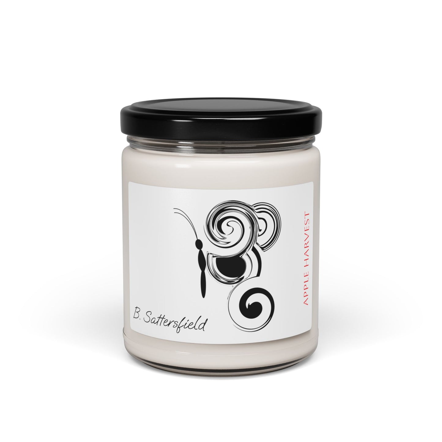 Ala Elegant Swirl Scented Soy Candle | 9oz Aromatherapy Gift