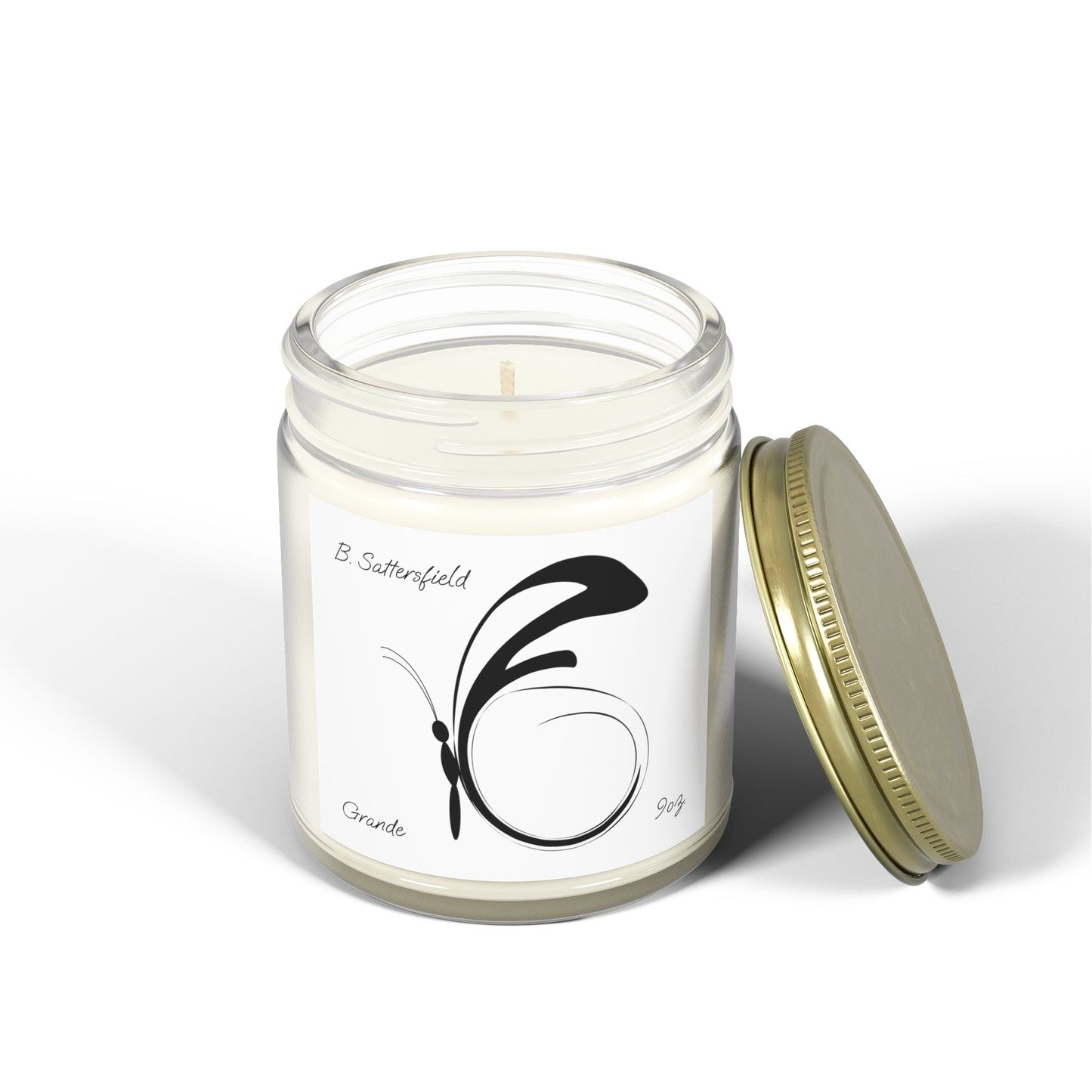 Ala Elegant Scented Candles - Coconut Apricot Wax (4oz, 9oz) - Perfect for Relaxation & Gift Giving