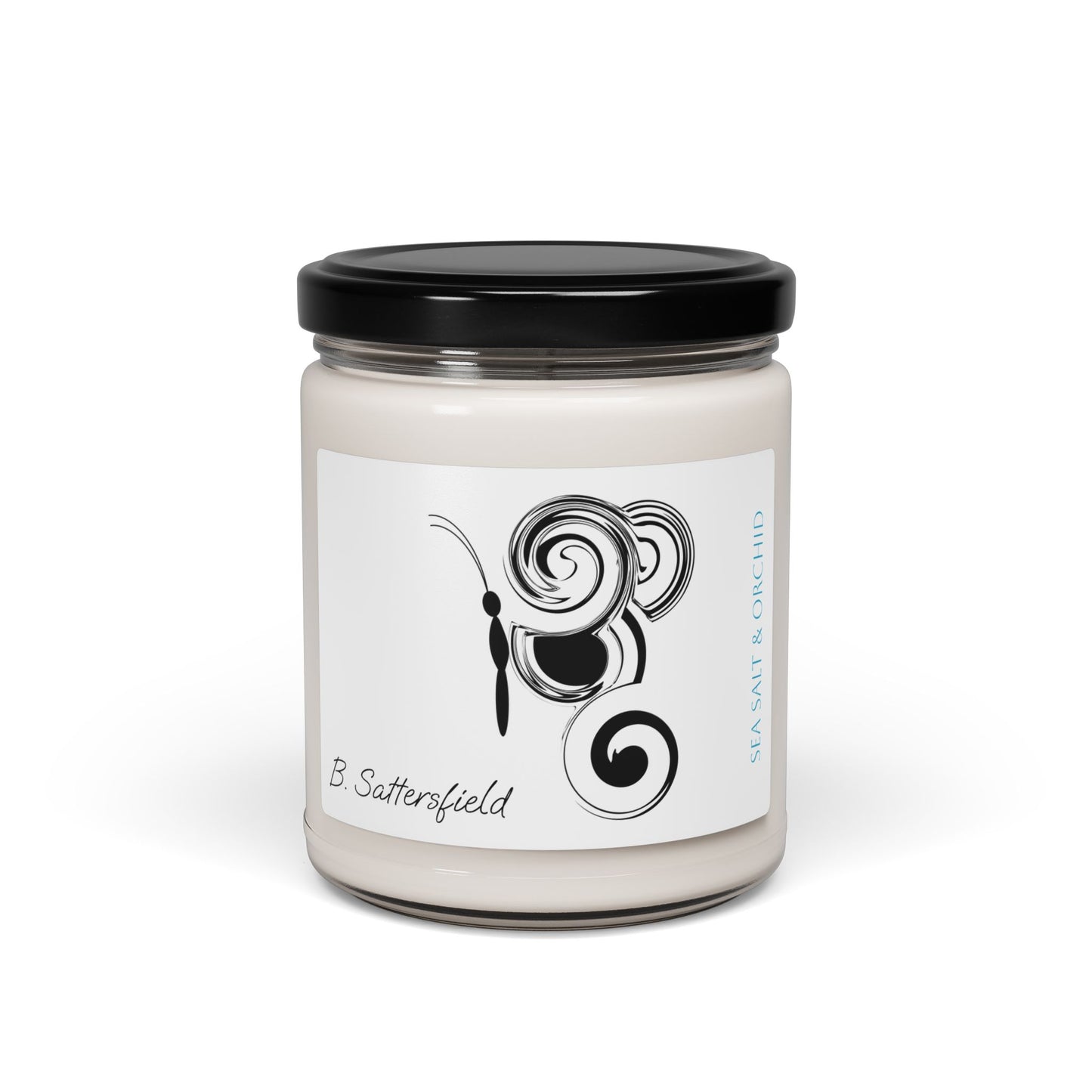 Ala Elegant Swirl Scented Soy Candle | 9oz Aromatherapy Gift