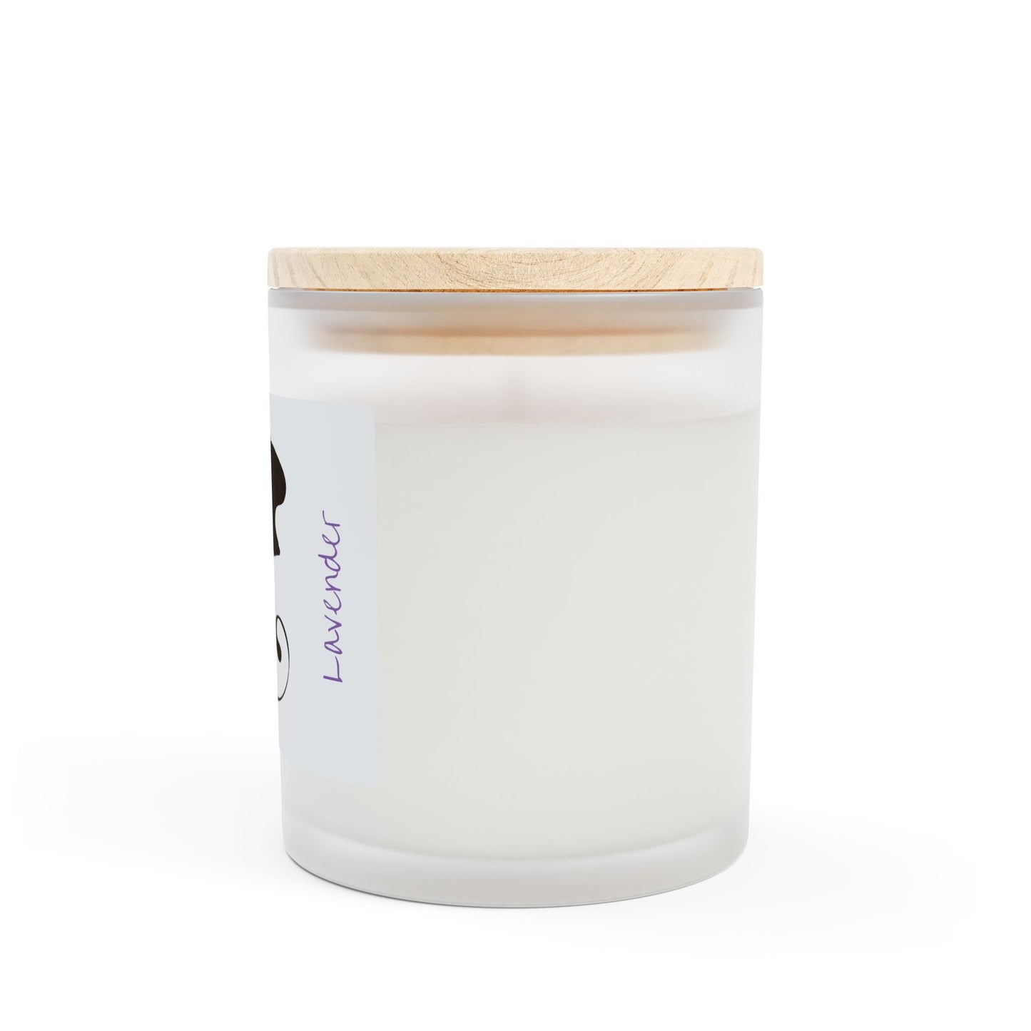 Ala Elegant Butterfly Frosted Glass Candle - 11oz Aromatherapy