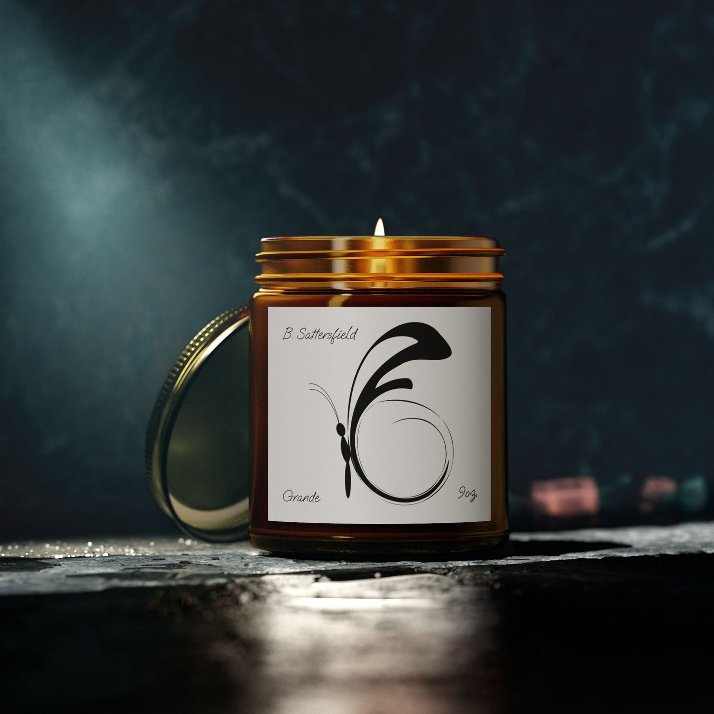 Ala Elegant Scented Candles - Coconut Apricot Wax (4oz, 9oz) - Perfect for Relaxation & Gift Giving