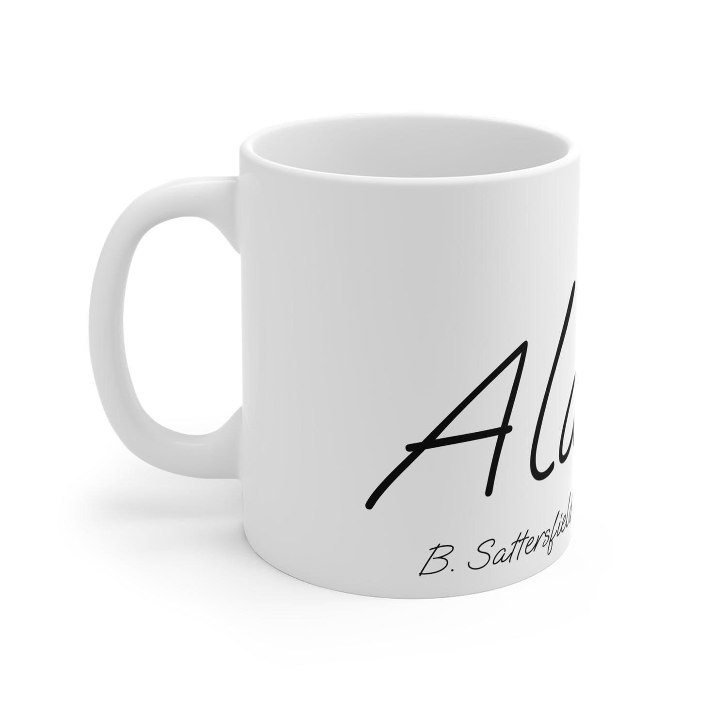 Ala Elegant Butterfly Coffee Mug - Personalized 11oz Mug for Nature Lovers